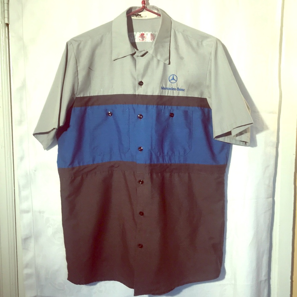 AUTHENTIC MERCEDES BENZ SERVICE DEPT SHIRT